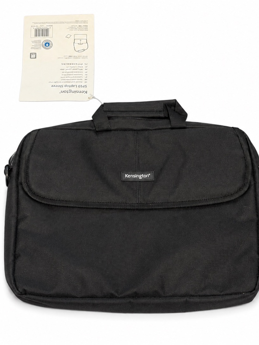 Kensington SP10 Black Laptop Sleeve Carrying Case K62562 15.6” NWT